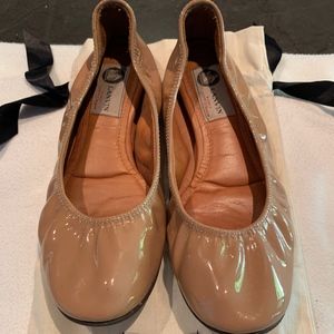 Lanvin Patent Ballet Flats